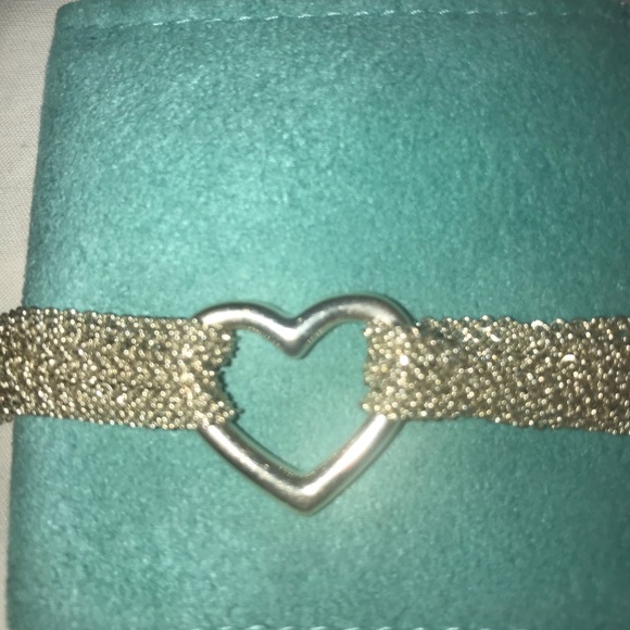 Tiffany & Co. Multi-Chain Heart Toggle Bracelet. - Picture 3 of 7